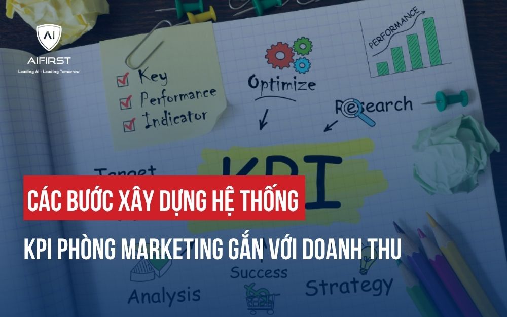 CÁC BƯỚC XÂY DỰNG HỆ THỐNG KPI PHÒNG MARKETING GẮN VỚI DOANH THU